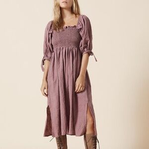Opia Byron Bay Azure Dress Midi XS/S Magnolia